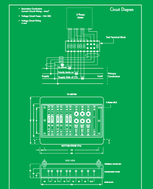 Test Terminal Block NW KB